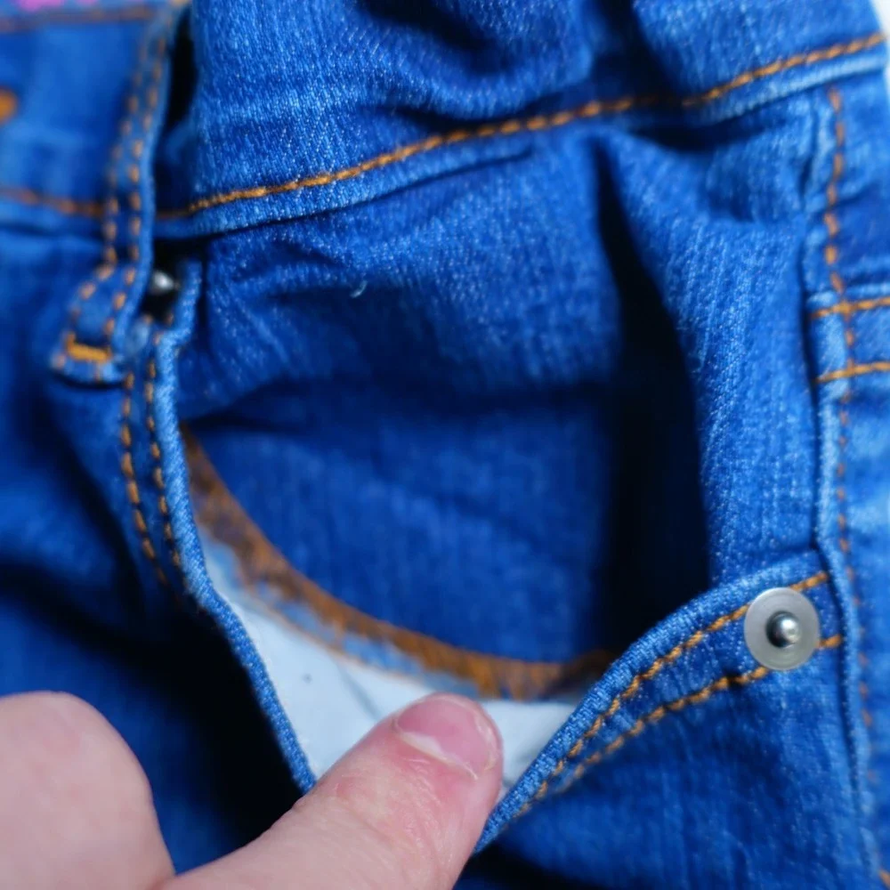 The Children's‎ Place Girls Super Skinny Blue Denim Jeans -10- 24 / 25